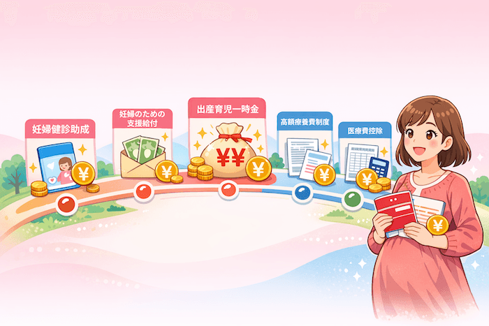 妊娠から出産まで。知っておきたい国の支援制度と申請タイミング